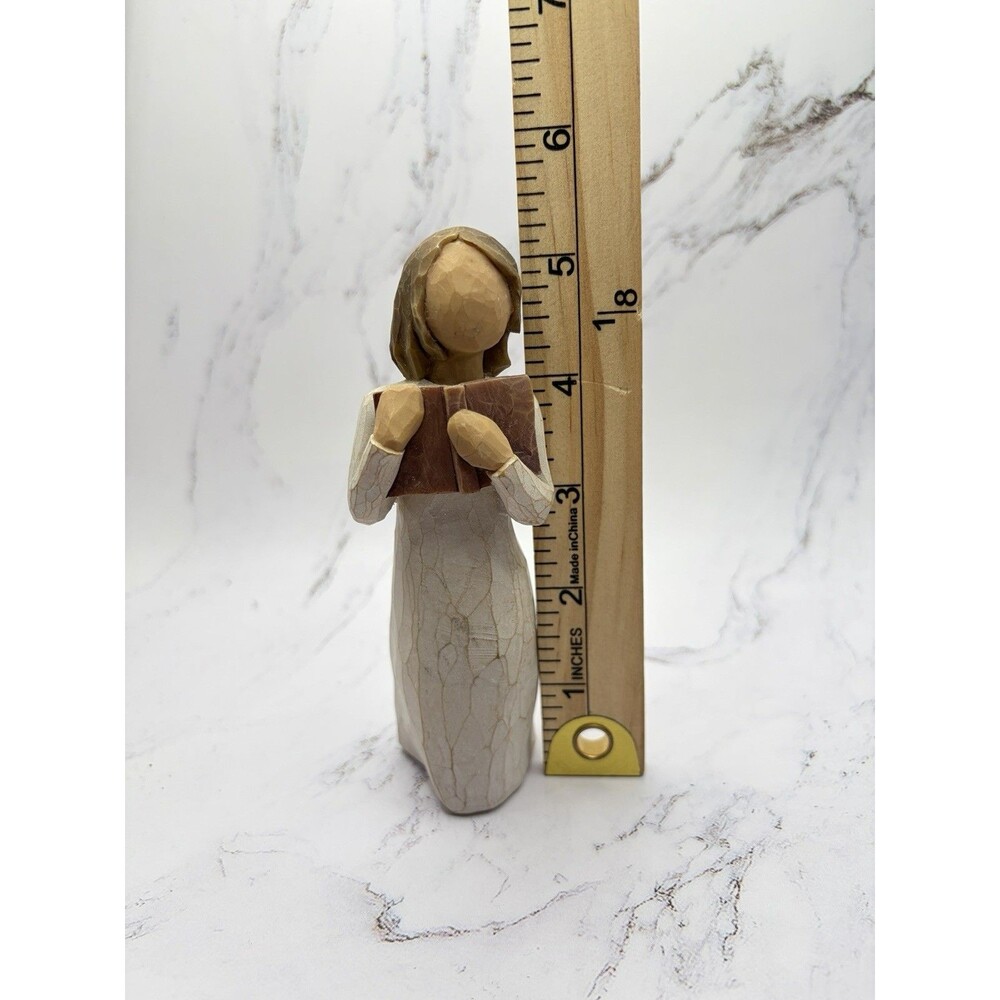 Willow Tree Love of Learning Figurine Demdaco 2005 Susan Lordi Collectible NoBox - Picture 5 of 5